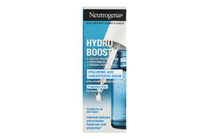 Сыворотка для лица концентрированная с гиалуроновой кислотой Hydro boost Neutrogena 15мл