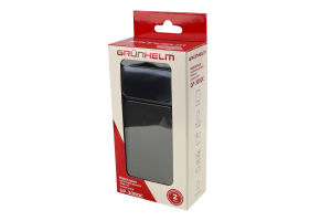 Повербанк 30000mAh чорний Grunhelm