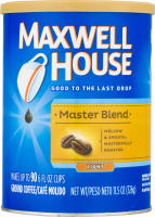 Maxwell House Light RoastCoffee Grounds Master Blend