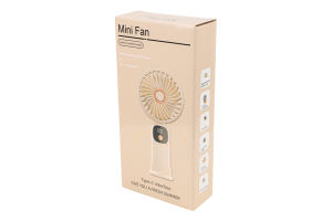Вентилятор ручний USB з підставкою