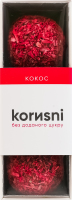 Цукерки фруктово-горіхові без доданого цукру Кокос Korиsni к/у 45г