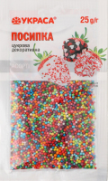 Посипка цукрова декоративна Асорті 25г Украса
