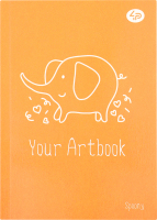 Блокнот Artbook Spoony Elephant В6 40аркушів Profiplan