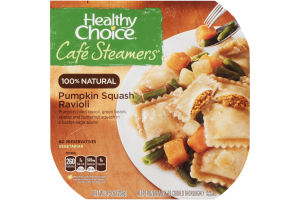 Healthy Choice Cafe Steamers 100% Natural Pumpkin Squash Ravioli