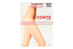 Колготки женские Conte elegant Slimfit 20den 4 bronz