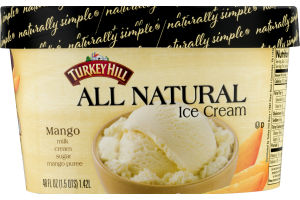 Turkey Hill All Natural Ice Cream Mango