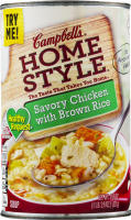 Campbell's Homestyle Healthy Request Soup Savory Chicken with Brown Rice