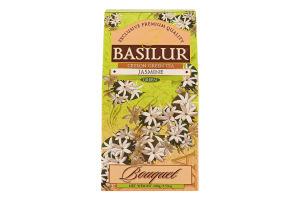 Чай зеленый Jasmine Bouquet Basilur к/у 100г