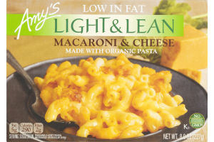 Amy's Light & Lean Macaroni & Cheese