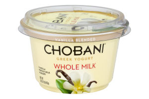 Chobani Whole Milk Greek Yogurt Vanilla