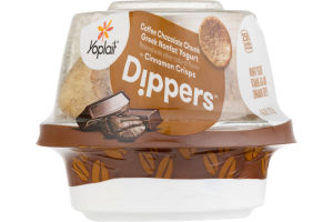 Yoplait Dippers Greek Nonfat Yogurt Coffee Chocolate Chunk + Cinnamon Crisps