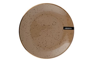 Тарілка десертна Emilia коричнева кераміка 20см Ardesтo