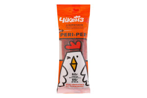 Снеки мясные из курятины Peri-peri Кабаносы Чікенззз в/к м/у 60г