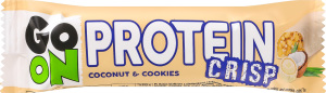 Батончик протеїновий глазурований з печивом і кокосом Crisp Protein Go On Nutrition м/у 45г
