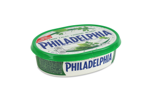 Сыр 57% мягкий с зеленью пастеризованный Philadelphia п/у 175г