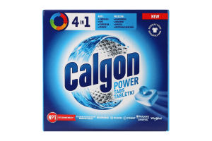 Средство для защиты стиральной машины в таблетках 4в1 Power Calgon 15шт