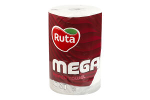 Полотенце бумажное 2-х слойное 150 листов Mega Ruta 1шт