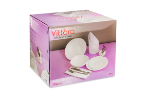 Набір посуду Blanco 19предметів Vittora