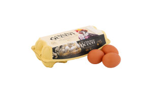 Яйца куриные пищевые столовые C0 Chicken Queen к/у 10шт
