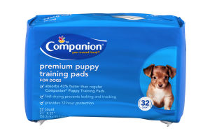 Ahold Companion Your Trusted Friend Premium Puppy Training Pads - 32 CT