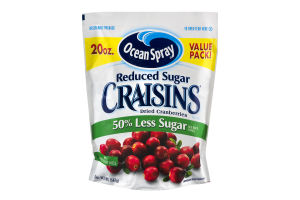 Ocean Spray Reduced Sugar Craisins Dried Cranberries