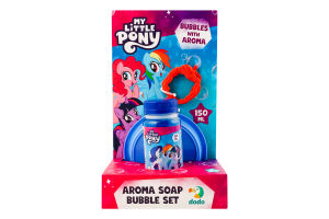 Набір д/створення ароматичних мильних бульбашок My Little Pony 150мл DoDo