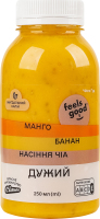 Напій Feels good мигдальний з манг банан насін чіа