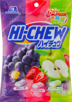Цукерки Hi-Chew виногр-полуниця-зел яблуко желейні