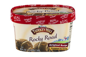 Turkey Hill Original Recipe Premium Ice Cream Rocky Road