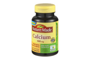 Nature Made Calcium 500mg With Vitamin D 400 IU - 130 CT