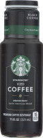 Starbucks Iced Coffee Medium Roast Beverage Unsweetened