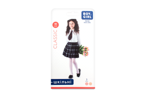 Колготы детские Boy&Girl Classic 40den 140-146 powder