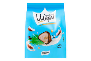 Цукерки Королівський шарм з кокосовим кремом 110г АВК