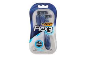 Станок для бритья мужской одноразовый Flex 3 Comfort BIC 3шт
