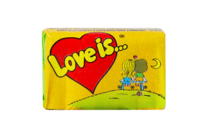 Гумка жувальна Кокос-ананас Love is... м/у 4.2г