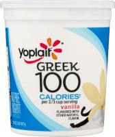 Yoplait Greek 100 Fat Free Yogurt Vanilla