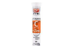 Вітаміни шипучі Dr.Frei Vitamin С+Zink