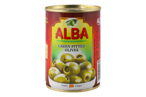 Оливки без кісточки Alba Food ж/б 300мл