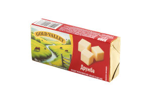 Продукт сирний 35% молоковмісний плавлений Дружба Gold Valley м/у 64г