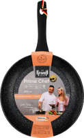 Сковорода алюминиевая с антипригарным мраморным покрытием d28см №25-45-245 Prime chef Krauff 1шт
