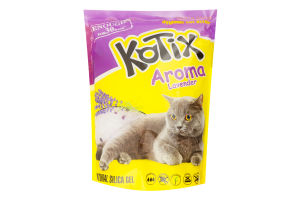 Наповнювач д/котячого туалету з запахом лаванди 3,8л Kotix