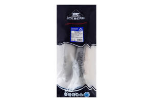 Скумбрия неразделанная глазированная Iceberg с/м кг
