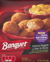 Banquet Chicken Nuggets With Mac & Cheese