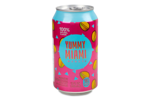 Напій Yummy Miami Mango газован з/б