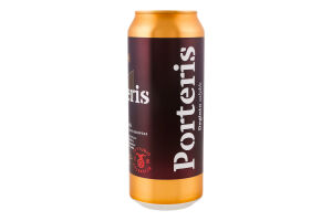 Пиво 500мл 6.9% темне фільтроване Porteris Svyturys з/б