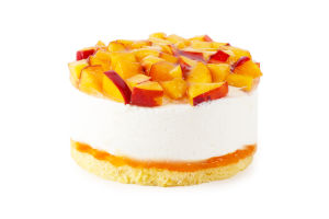 Торт Персиковий 13 см ваг