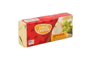 Продукт сырный 55% молокосодержащий плавленый ломтевой Дружба Наш сирок м/у 70г
