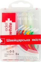 Щетки для межзубных промежутков Mix starter kit Profi-Line Edel+White 6шт