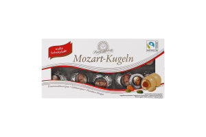 Цукерки в білому та молочному шоколаді Mozart-Kugeln Henry Lambertz к/у 200г