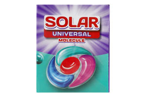 Капсули для прання Solar Universal Molecule